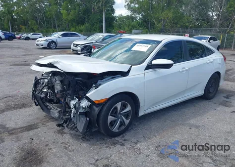 2020 Honda Civic Lx from USA, damaged, VIN 2HGFC2F65LH531818